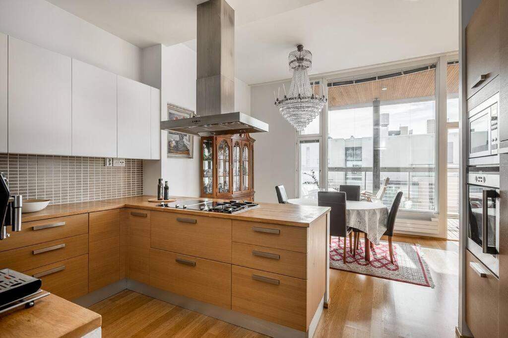 Spacious Home With Four Terrace, Sauna, Sea View Helsinki Exterior foto